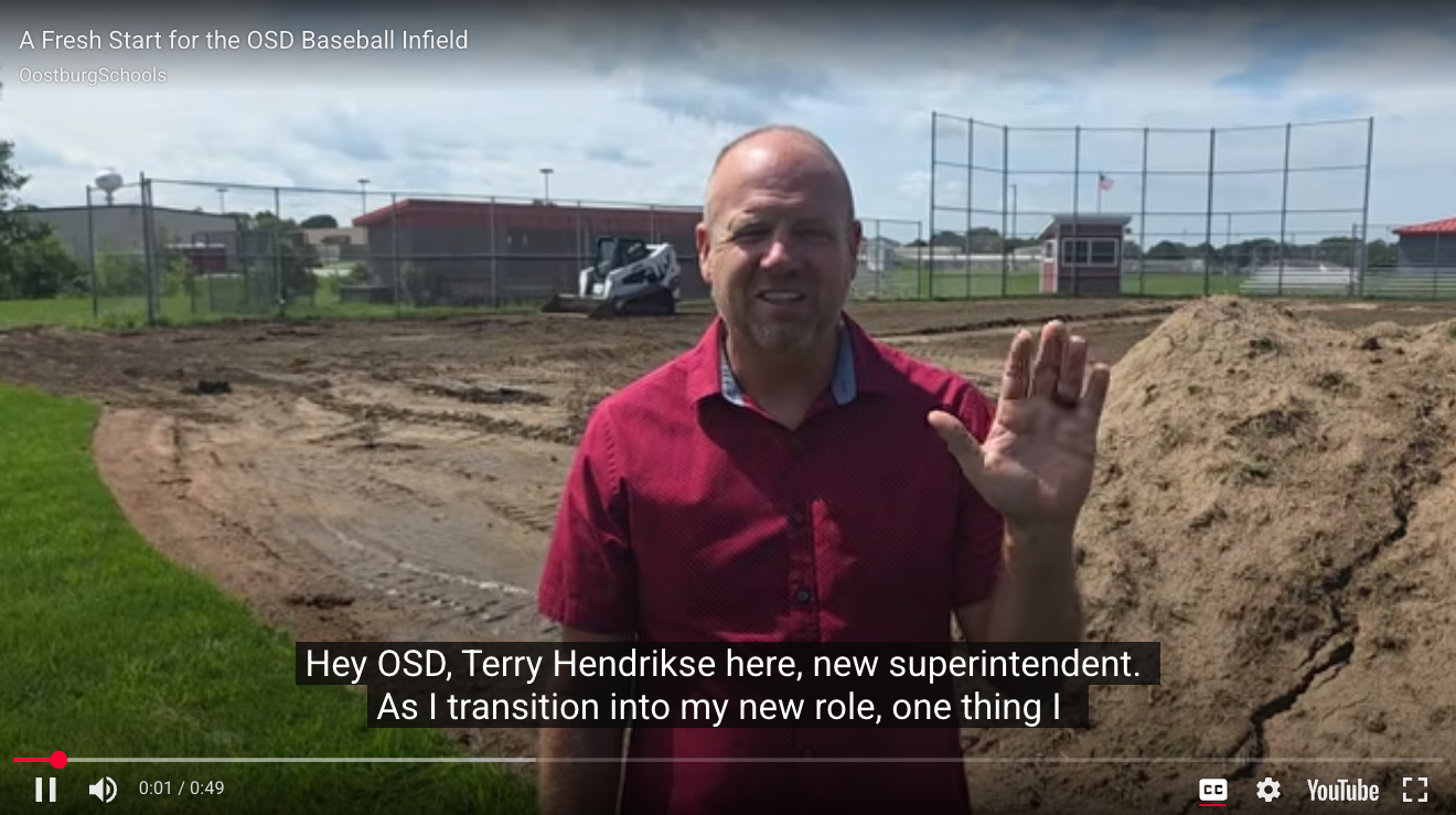 A Fresh Start for the OSD Baseball Infield