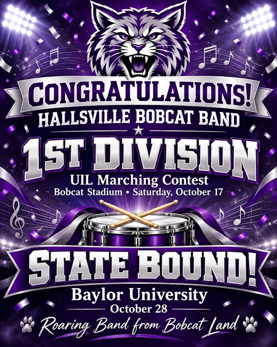 Band Earns First Division Rating, Advances to State Marching Contest