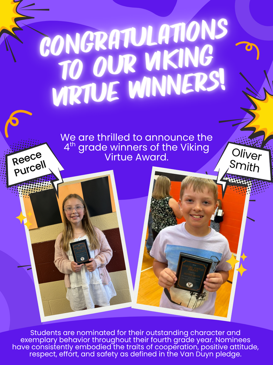 2026 Viking Virtue Winners