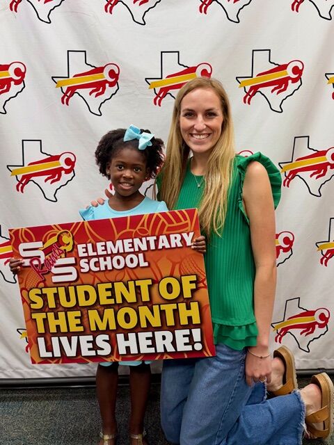 Elementary September Students, Teachers, & Staff of the Month