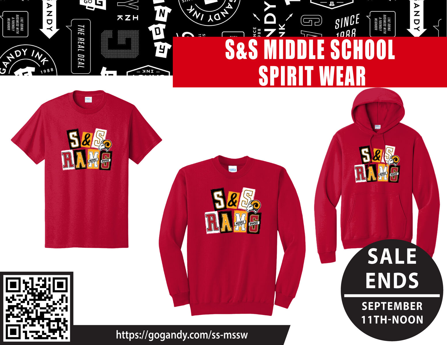 Middle School Spirit Wear