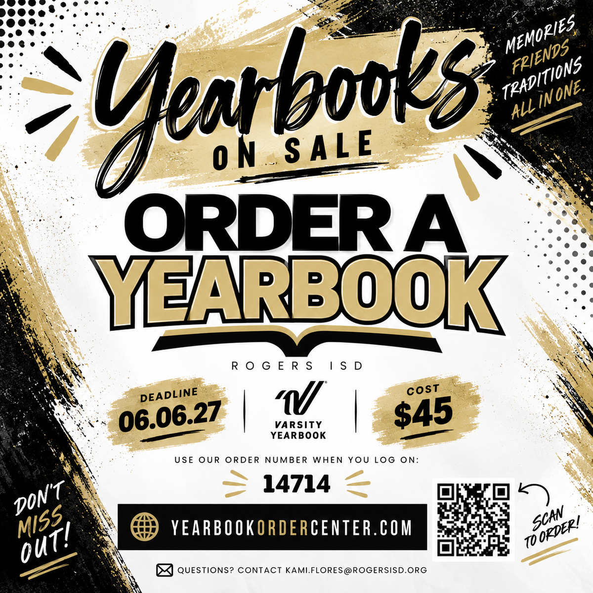 Order Your 2026-2027 Yearbook!