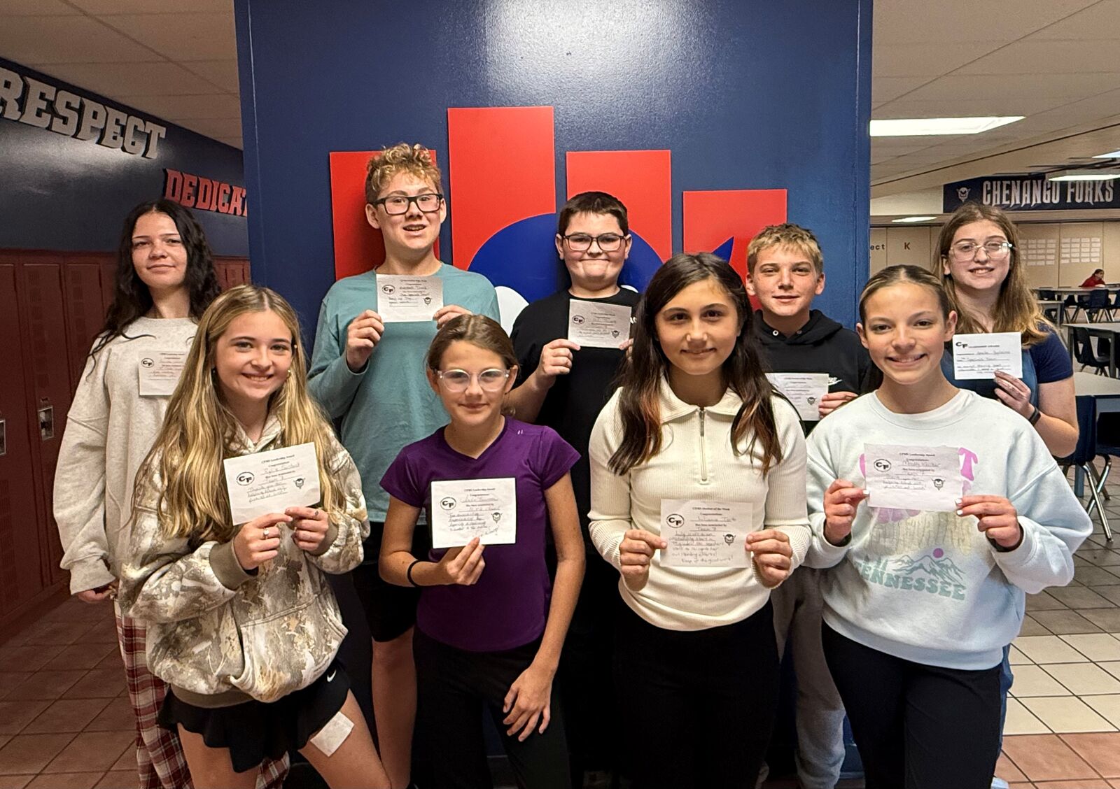 CFMS Students of the Week & Leadership Award Winners