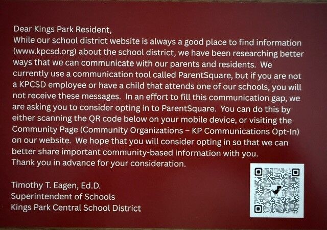 Maroon Post Cards in the Mail
