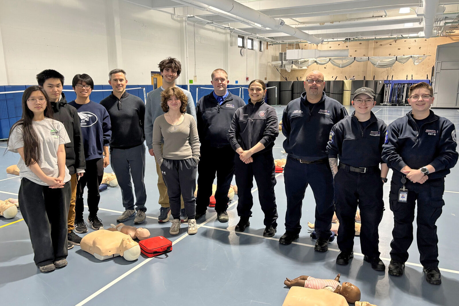 BHS Red Cross Club Holds CPR/AED Training