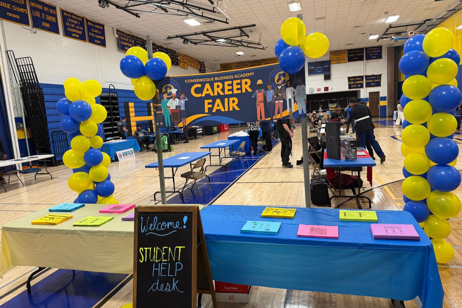 Comsewogue High School Hosts Career Fair