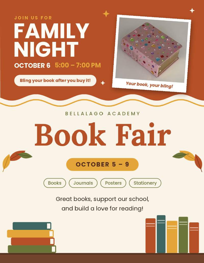Book Fair: October 5th-9th