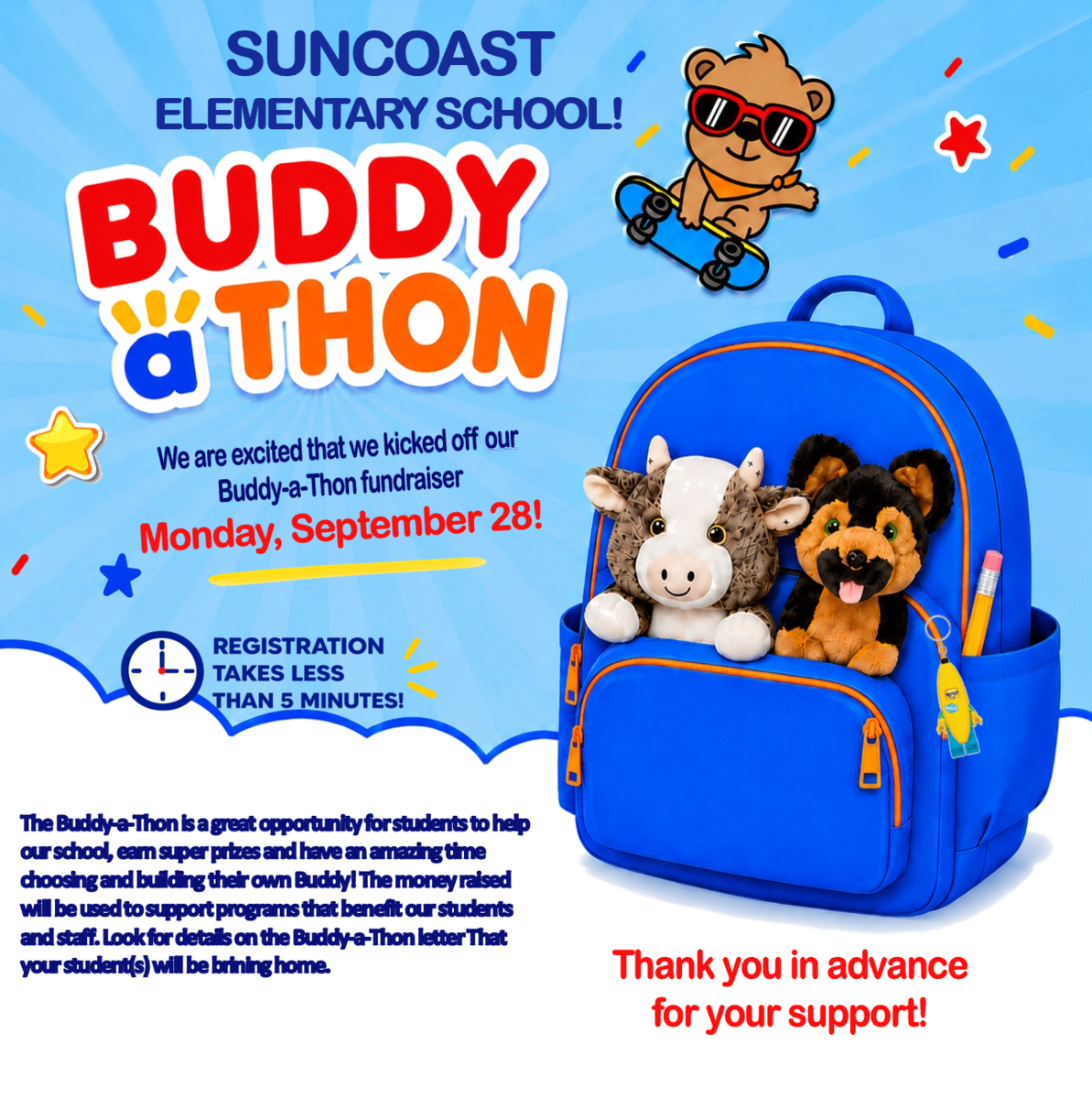 Buddy-a-Thon Kick Off