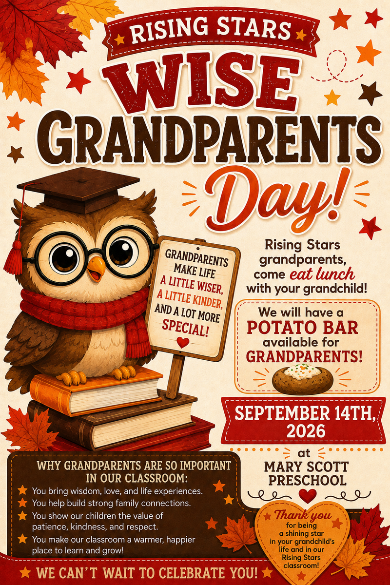Upcoming event at Mary Scott Preschool