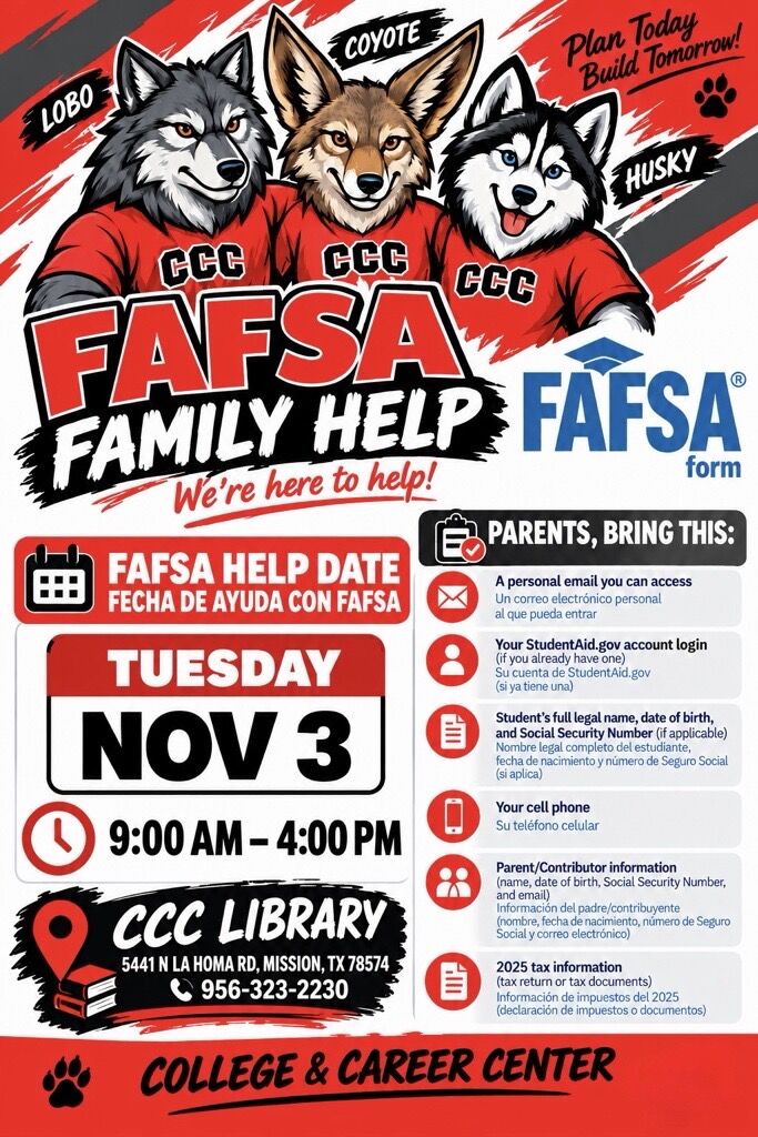 College and Career Center FAFSA Flyer