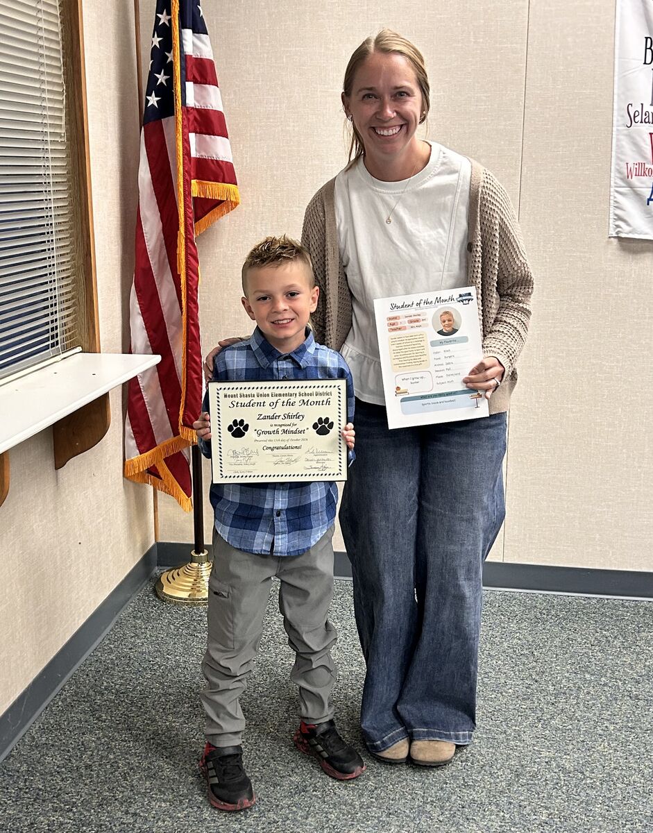 October 2026 Students of the Month