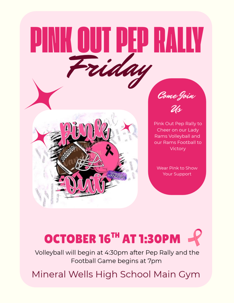 You’re Invited! Pink Out Pep Rally – Friday, October 16 at MWHS