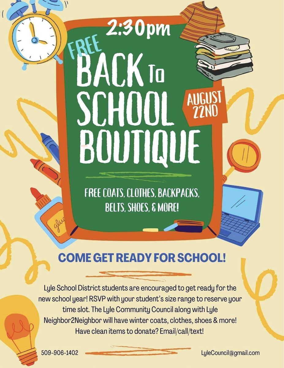 FREE Back-to-School Boutique
