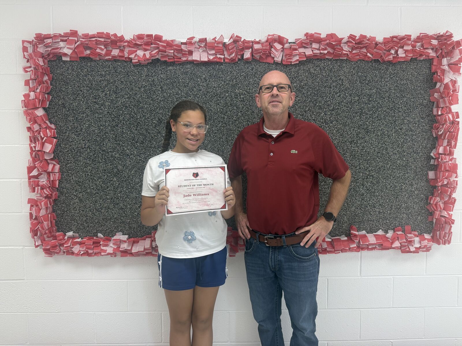 September Students of the Month