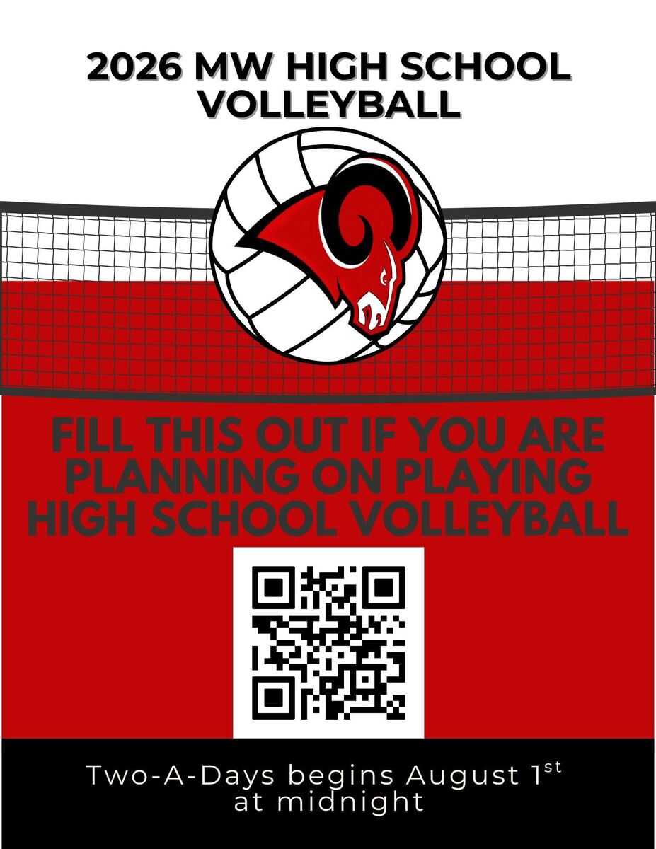 Interested in Playing High School Lady Rams Volleyball? Sign Up Here!