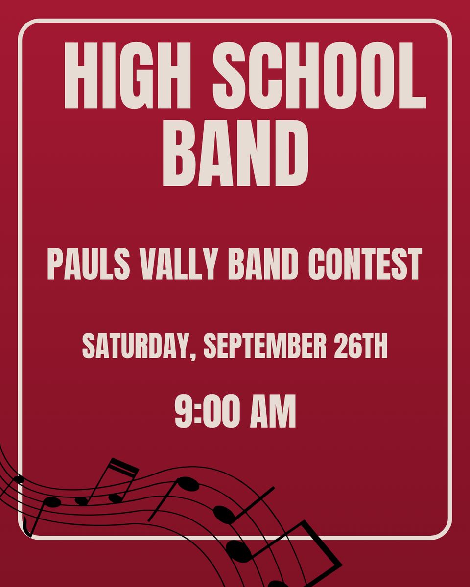9-26-26 BAND @ PV CONTEST