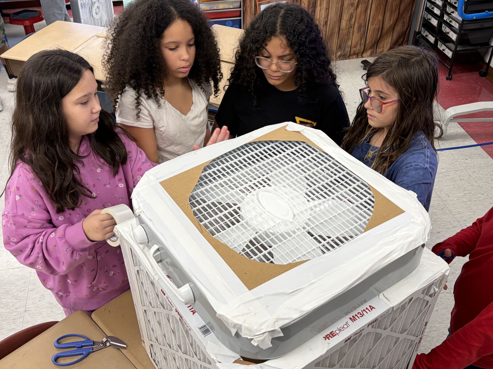 🪟Air Filtration Systems Constructed by Fifth Graders