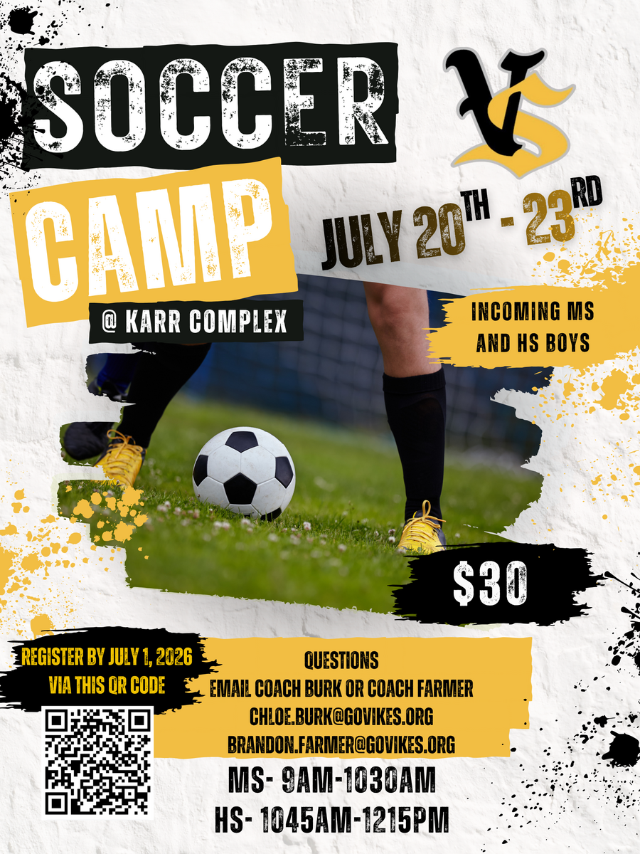 2026 Boys Soccer Camp 